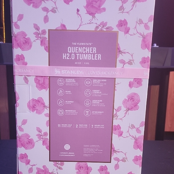 Stanley LoveShackFancy Pink Rose 40oz Tumbler - Picture 7 of 7